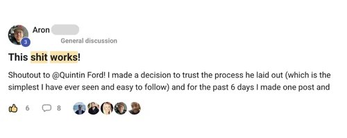 Digital Degens member testimonial